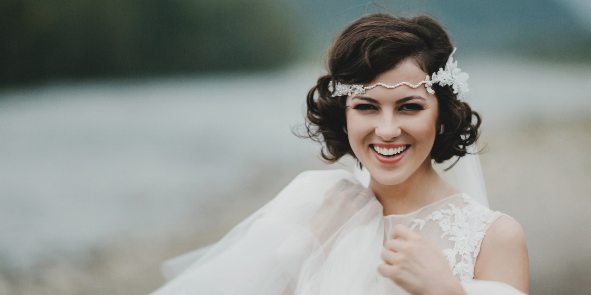 gorgeous wedding hairstyles for short hair